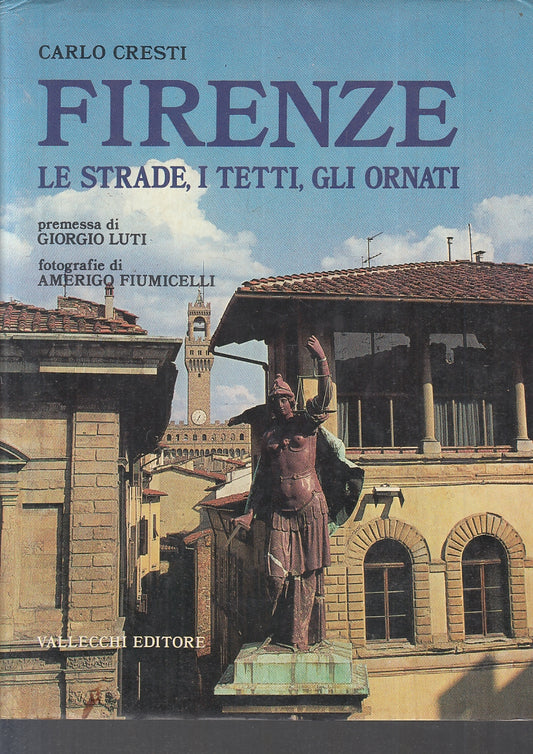 LV- FIRENZE STRADE TETTI ORNATI - CARLO CRESTI - VALLECCHI --- 1985 - CS- YFS759