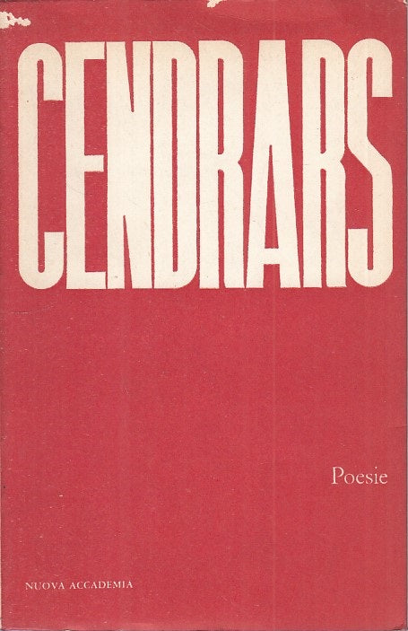 LN- CENDRARS POESIE -- NUOVA ACCADEMIA - CRISTALLI -- 1961 - B - ZFS104