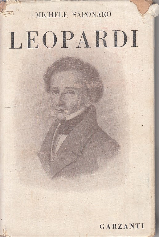 Leopardi - Michele Saponari - Garzanti - 1943 - ZFS104