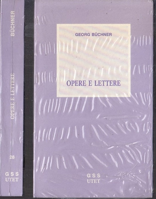 OPERE E LETTERE BLISTERATO - GEORG BUCHNER - GSS UTET --- 1981- B- XFS54