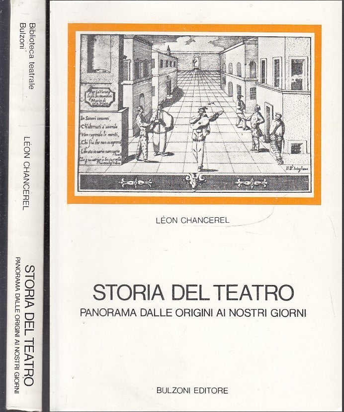 LS- STORIA DEL TEATRO- CHANCEREL- BULZONI- BIBLIOTECA TEATRALE-- 1967- B- XFS54
