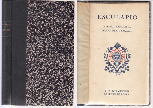 LN- ANEDDOTI RACCOLTI DA ALDO PROVENZANI- ESCULAPIO- FORMIGGINI--- 1929- C-XFS13