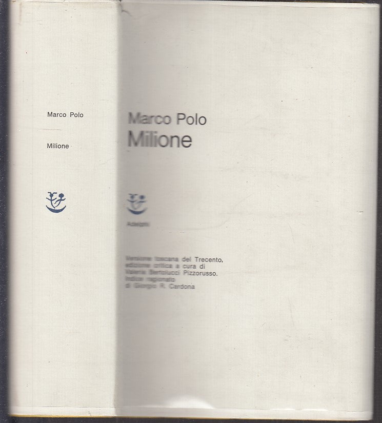 LN- MILIONE - MARCO POLO - ADELPHI --- 1975 - CS - XFS116