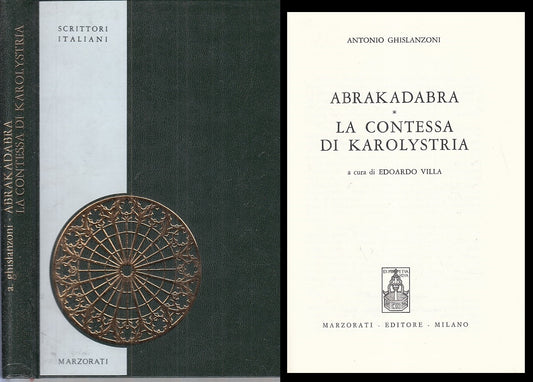 LS- ABRAKADABRA CONTESSA KAROLYSTRIA- GHISLANZONI- MARZORATI--- 1969- C - YFS386