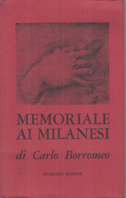 LS- MEMORIALE AI MILANESI - BORROMEO - GIORDANO --- 1965 - BS - YFS386