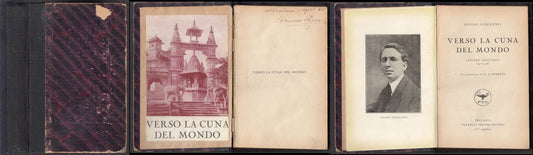 LN- VERSO LA CUNA DEL MONDO - GUIDO GOZZANO - FRATELLI TREVES --- 1907- C- XFS47