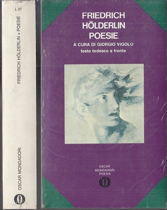 POESIE BLISTERATO TEDESCO FRONTE- HOLDERLIN- MONDADORI- OSCAR-- 1971-B-XFS117