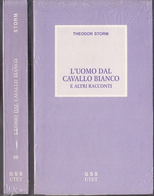 L'UOMO DAL CAVALLO BIANCO BLISTERATO - STORM- UTET- GSS 59-- 1981- B- XFS117