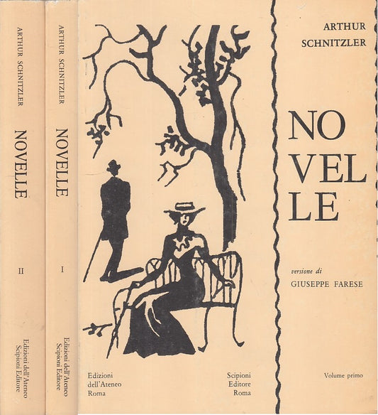 LN- NOVELLE 2 VOLUMI - ARTHUR SCHNITZLER - ATENEO SCIPIONI --- 1985 - B - YFS403