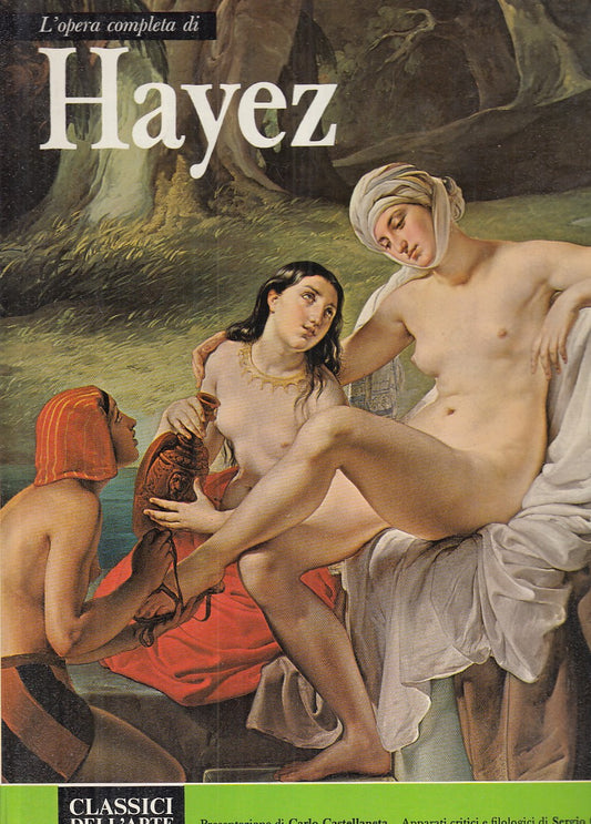 LT- L'OPERA COMPLETA DI HAYEZ -- RIZZOLI - ARTE - 1a ED. - 1971 - CS - YFS859