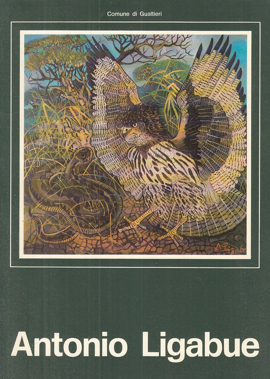 LS- ANTONIO LIGABUE - DALL'ACQUA DE GRADA - GUALTIERI --- 1975 - CS - YFS