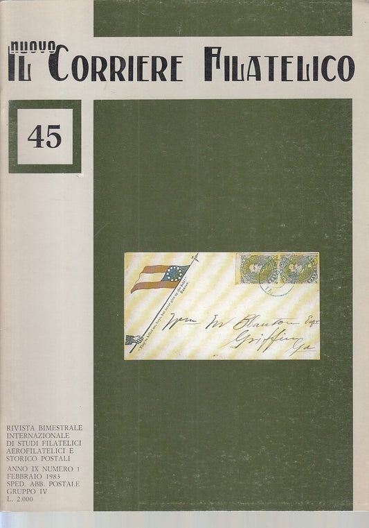 LS- IL NUOVO CORRIERE FILATELICO N.45 RIVISTA -- FIRENZE --- 1983 - S - YFS841