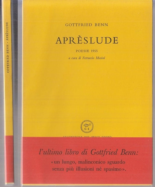 LN- APRESLUDE POESIE - APRESLUDE - PESCE D'ORO - SCHEIWILLER -- 1963- BS- XFS117