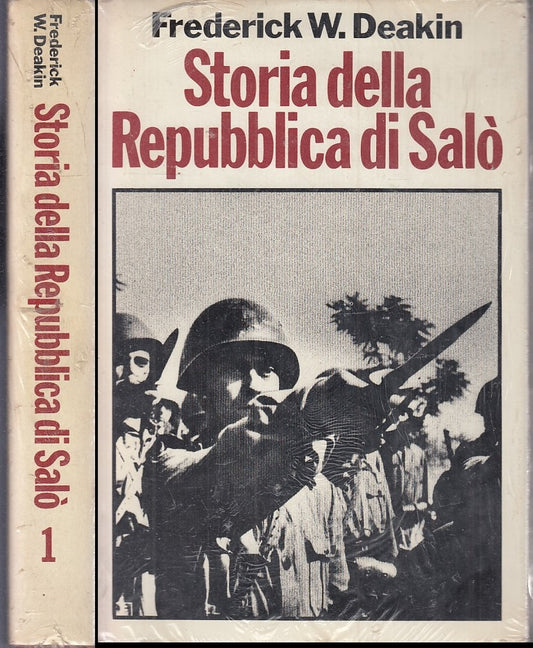 LS- STORIA DELLA REPUBBLICA DI SALO' 1 BLISTERATO - DEAKIN ---- 1985 - CS- MLT2