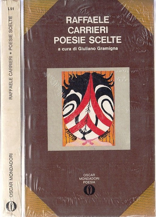POESIE SCELTE BLISTERATO - RAFFAELE CARRIERI - MONDADORI --- 1976- B- XFS117
