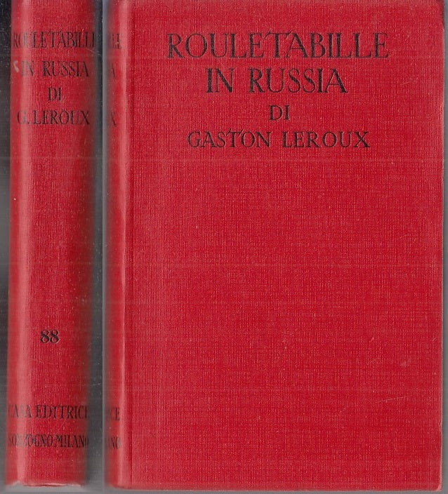 ROULETABILLE IN RUSSIA - LEROUX - SONZOGNO - ROMANTICA 88 -- 1953- B- ZFS776