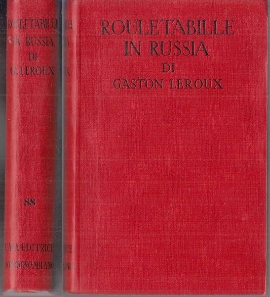 ROULETABILLE IN RUSSIA - LEROUX - SONZOGNO - ROMANTICA 88 -- 1953- B- ZFS776
