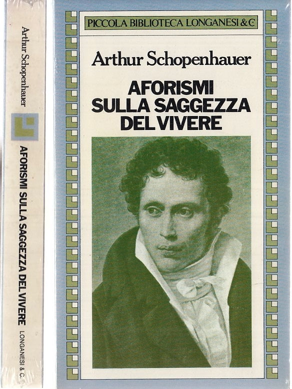LS- AFORISMI SULLA SAGGEZZA DEL VIVERE NUOVO - SCHOPENHAUER---- 1983- B- XFS117
