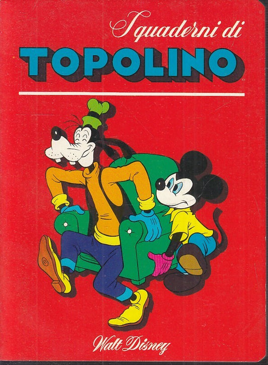 FD- I QUADERNI DI TOPOLINO PIPPO A QUADRETTI ROSSO NUOVO - DISNEY- PIGNA- XFS118