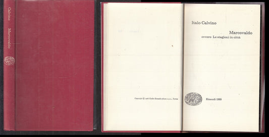 LN- MARCOVALDO LE STAGIONI IN CITTA'- ITALO CALVINO- EINAUDI--- 1969- CS- XFS118