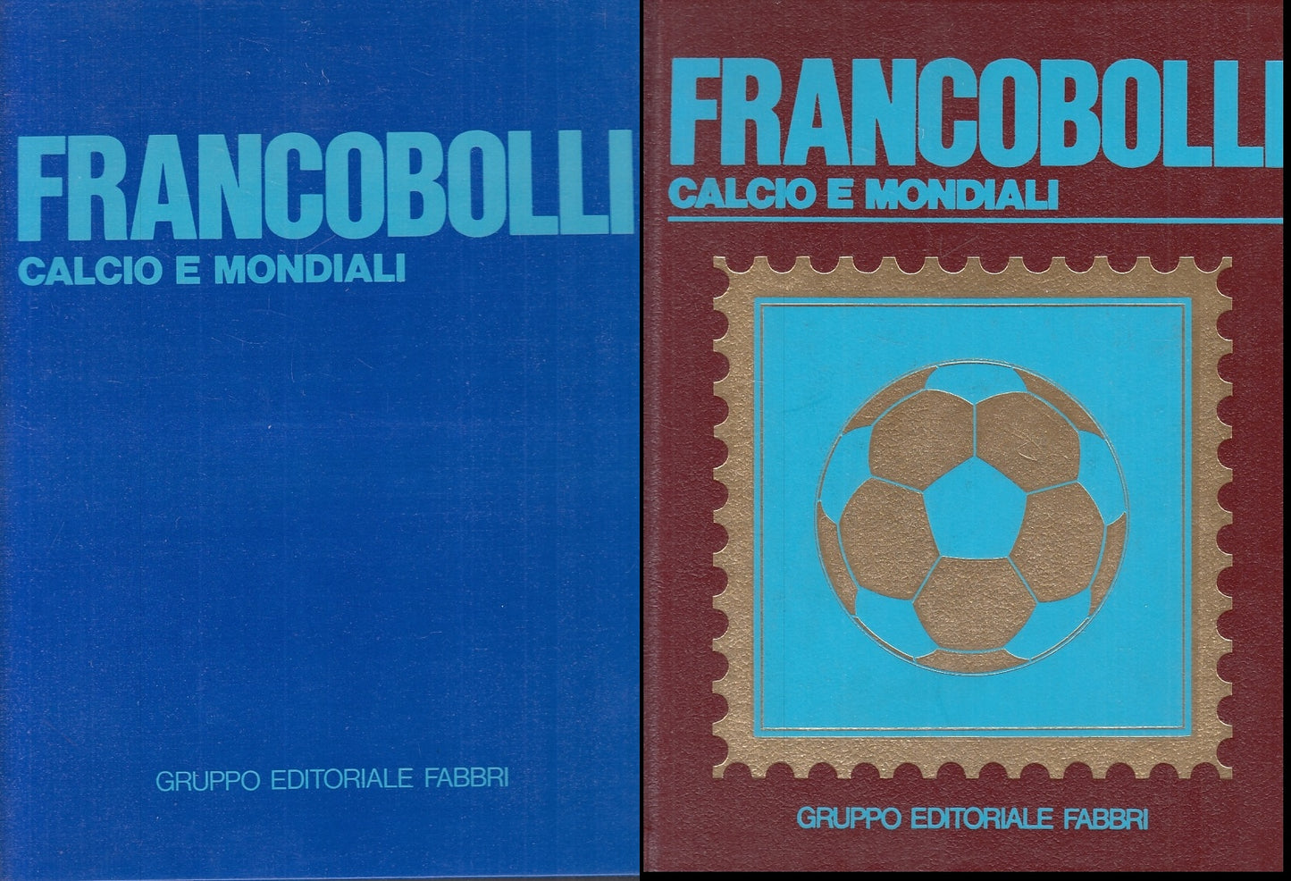 LC- FRANCOBOLLI CALCIO E MONDIALI LIBRO+FRANCOBOLLI -- FABBRI--- 1982- C- YFS851