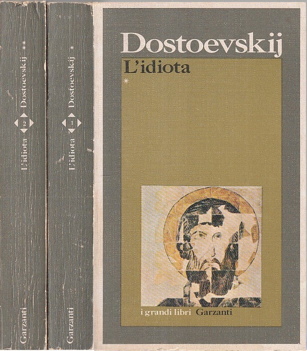 LN- L'IDIOTA 2 VOLUMI - DOSTOEVSKIJ - GARZANTI- GRANDI LIBRI-- 1977 - B - YFS199