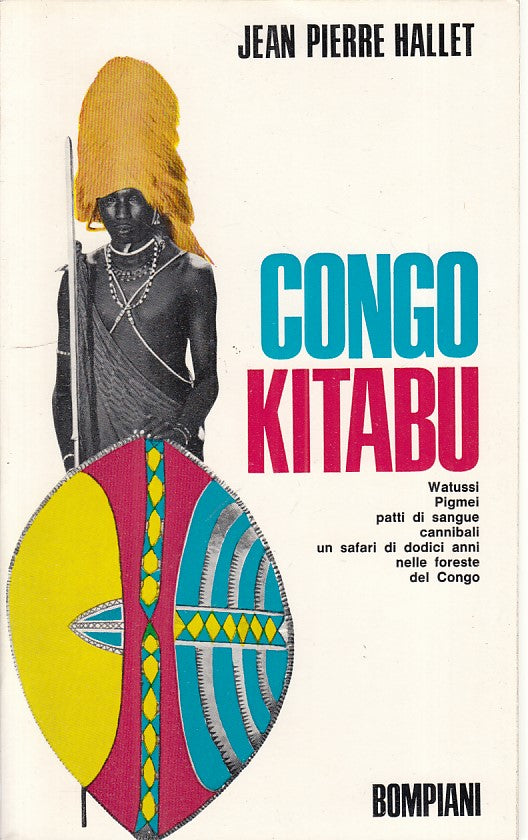 LS- CONGO KITABU - HALLET - BOMPIANI --- 1967 - B - ZFS21