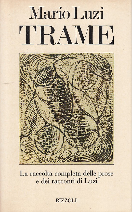 LN- TRAME - MARIO LUZI - RIZZOLI - SCALA - 1a ED. - 1982 - CS - ZFS22