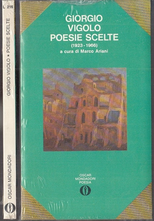 LN- POESIE SCELTE BLISTERATO- GIORGIO VIGOLO- MONDADORI- OSCAR-- 1976- B- XFS117
