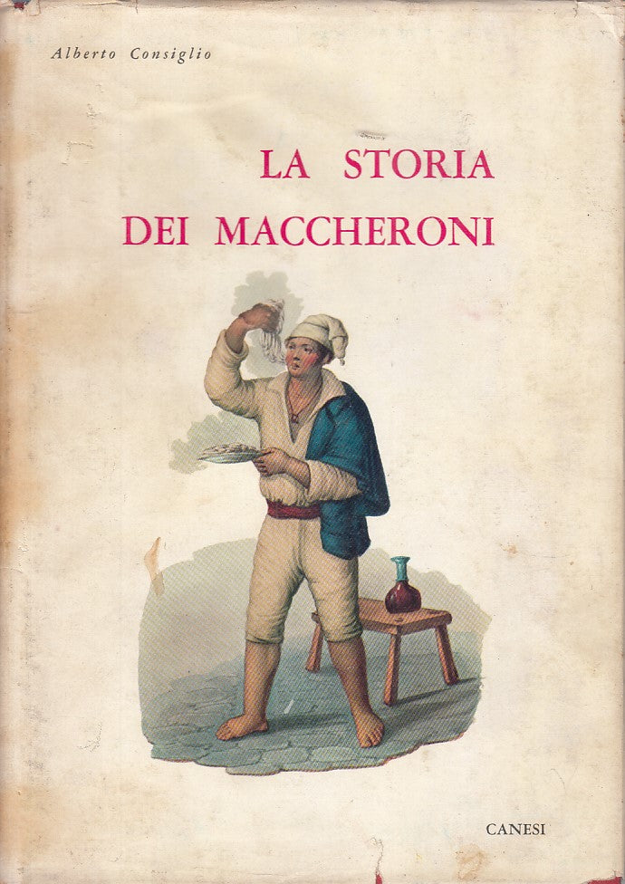 LK- STORIA DEI MACCHERONI CENTO RICETTE- CONSIGLIO- CANESI--- 1963 - CS - ZFS157