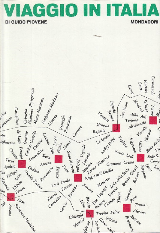 LV- VIAGGIO IN ITALIA - PIOVENE - MONDADORI - DIAMANTI -- 1966 - CS - ZFS157