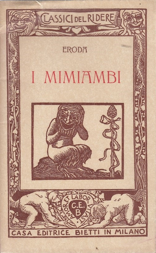 I MIMIAMBI - ERODA - BIETTI - CLASSICI DEL RIDERE -- 1973 - BS - ZFS154