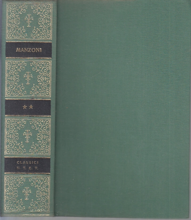 LN- MANZONI VOLUME 2 I PROMESSI SPOSI-- UTET- CLASSICI ITALIANI-- 1958- C- XFS66
