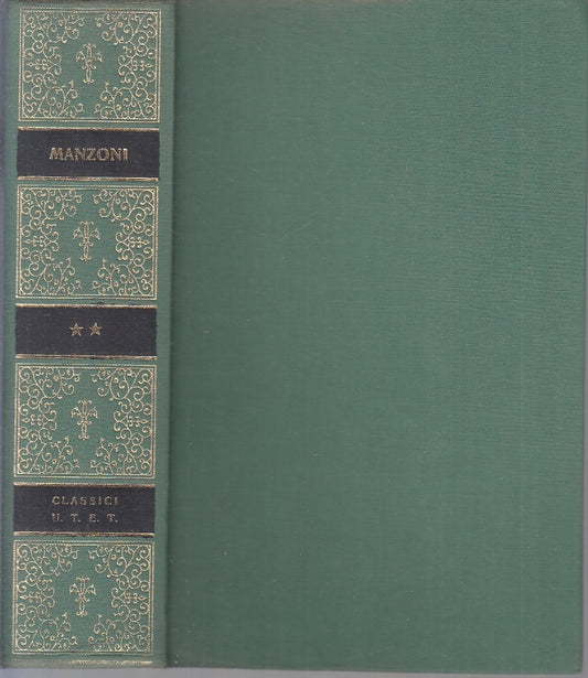LN- MANZONI VOLUME 2 I PROMESSI SPOSI-- UTET- CLASSICI ITALIANI-- 1958- C- XFS66