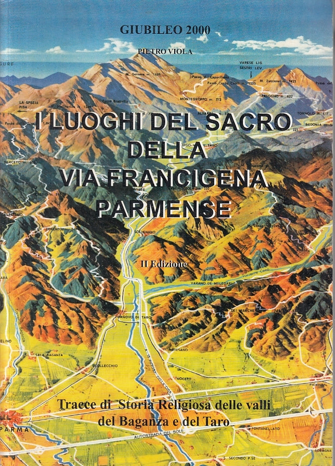 LV-  I LUOGHI DEL SACRO VIA FRANCIGENA PARMENSE GIUBILEO- VIOLA---- 1999- B- WPR