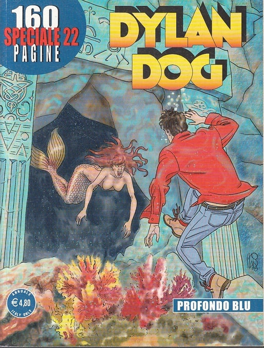 FB- DYLAN DOG SPECIALE N.22 PROFONDO BLU -- BONELLI - 2008 - B - TBX