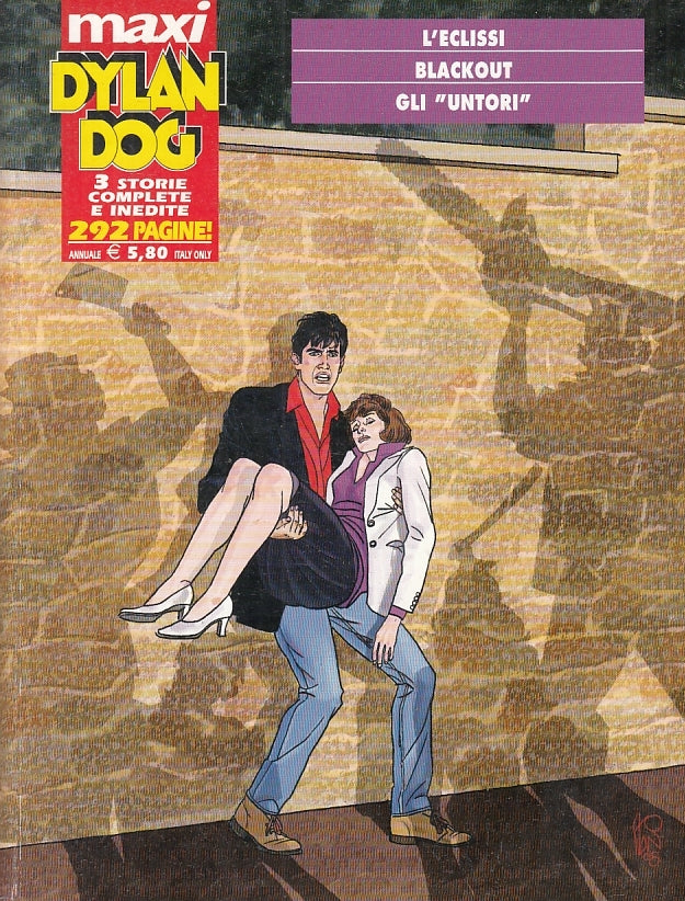 FB- DYLAN DOG MAXI N.11 L'ECLISSI BLACKOUT GLI UNTORI -- BONELLI - 2008 - B- TBX