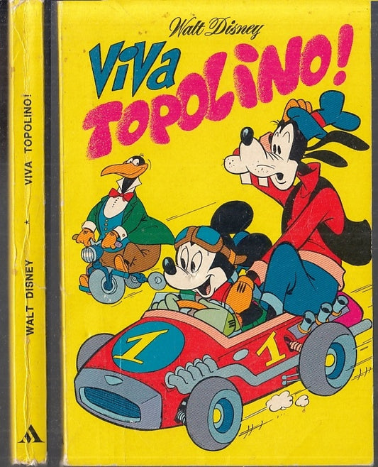 FD- CLASSICI WALT DISNEY 50 VIVA TOPOLINO 1a SERIE CON BOLLINI --- 1973 - B- TDX