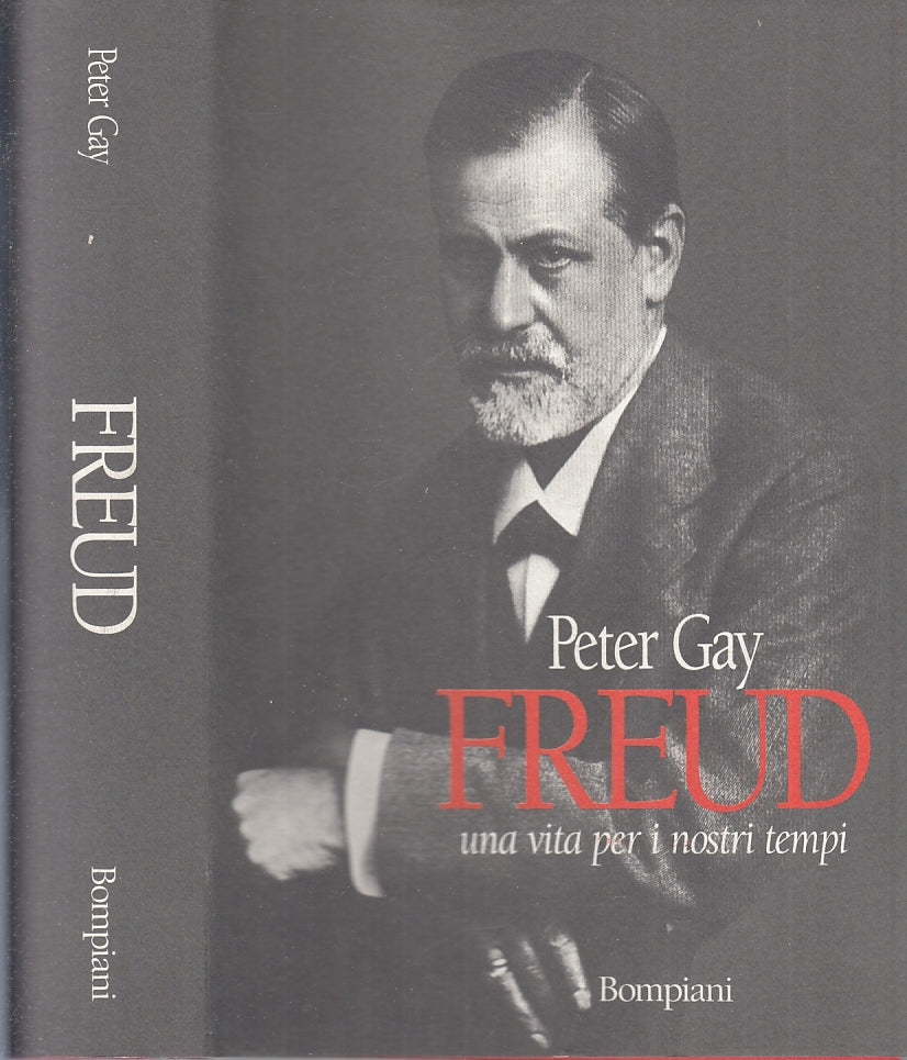LS- FREUD UNA VITA PER I NOSTRI TEMPI - PETER GAY - BOMPIANI--- 1988- CS- ZFS556