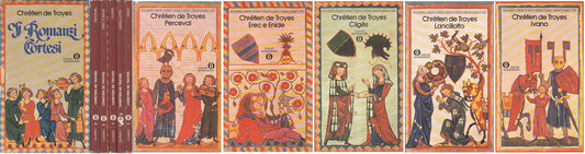 LN- I ROMANZI CORTESI 5 VOLL. - TROYES - MONDADORI -- 1a ED. - 1983 - B - ZFS57