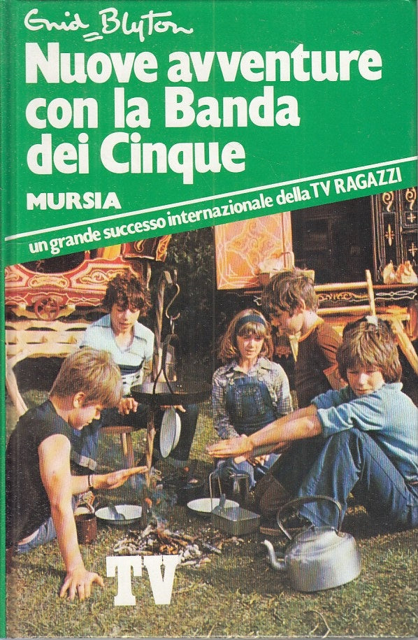 LN- NUOVE AVVENTURE CON LA BANDA DEI CINQUE - BLYTON- MURSIA--- 1980 - C - ZFS85