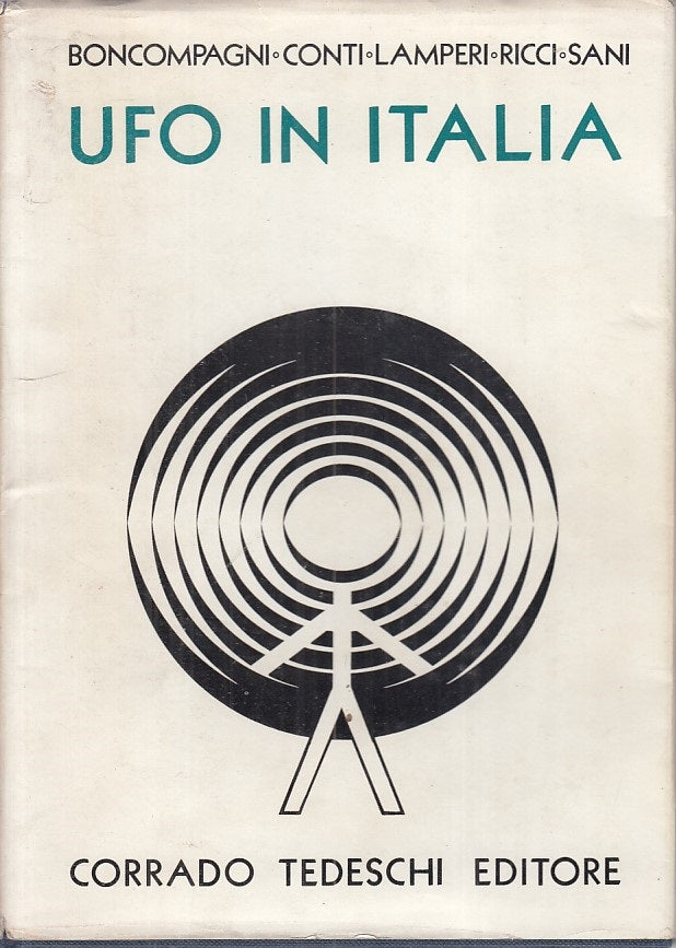 LS- UFO IN ITALIA VOL.1 - AA.VV. - TEDESCI - LIBRI IGNOTO -- 1974 - CS - ZFS2