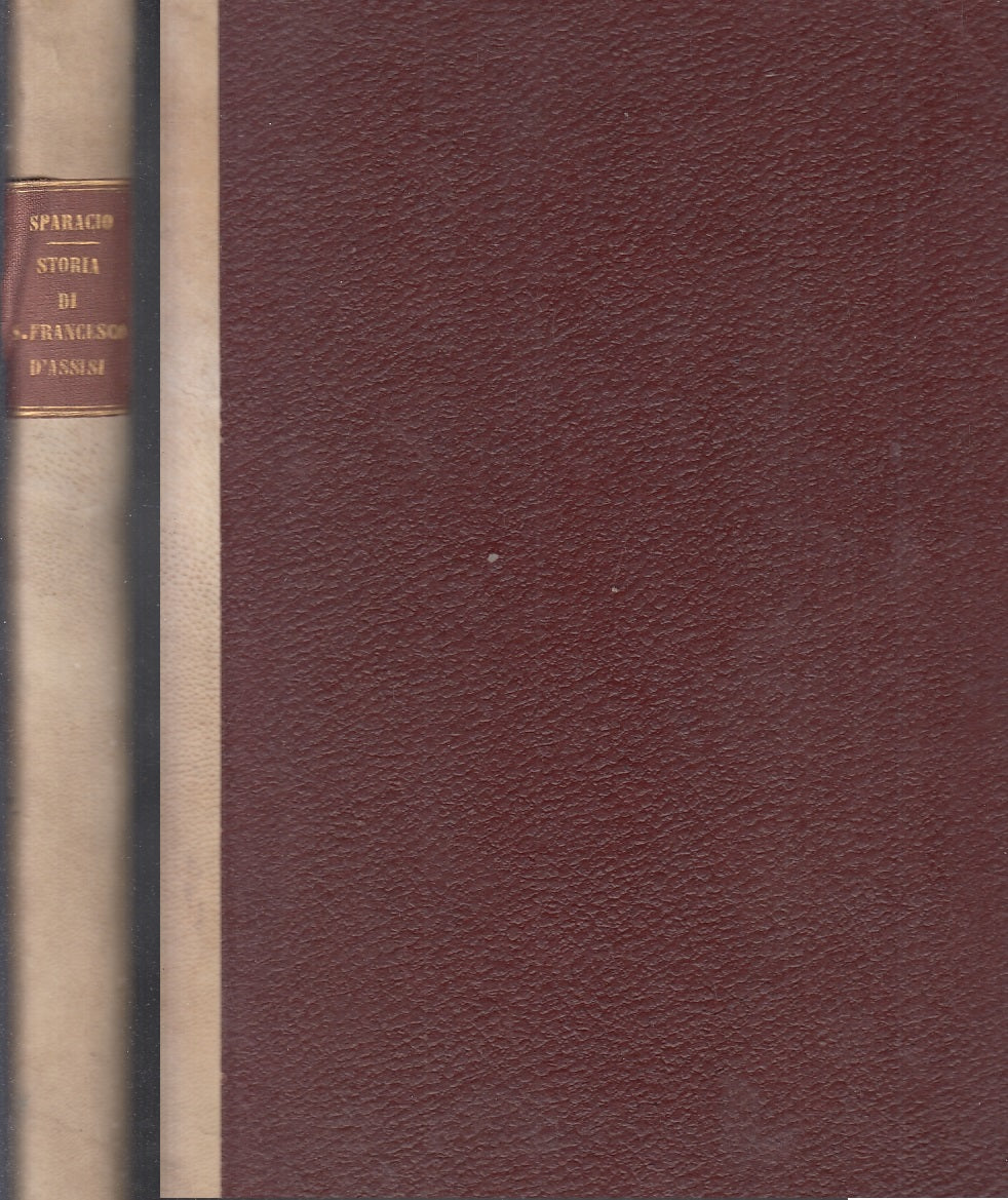 LS- STORIA DI S. FRANCESCO D'ASSISI - SPARACCIO - CEFA --- 1928 - C - ZFS490