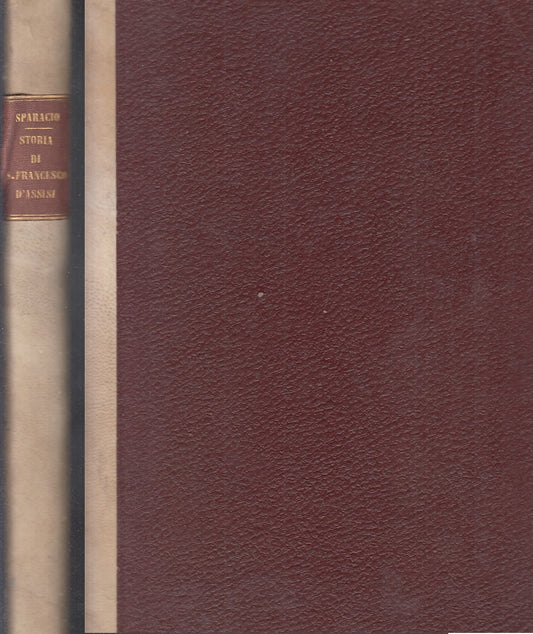 LS- STORIA DI S. FRANCESCO D'ASSISI - SPARACCIO - CEFA --- 1928 - C - ZFS490