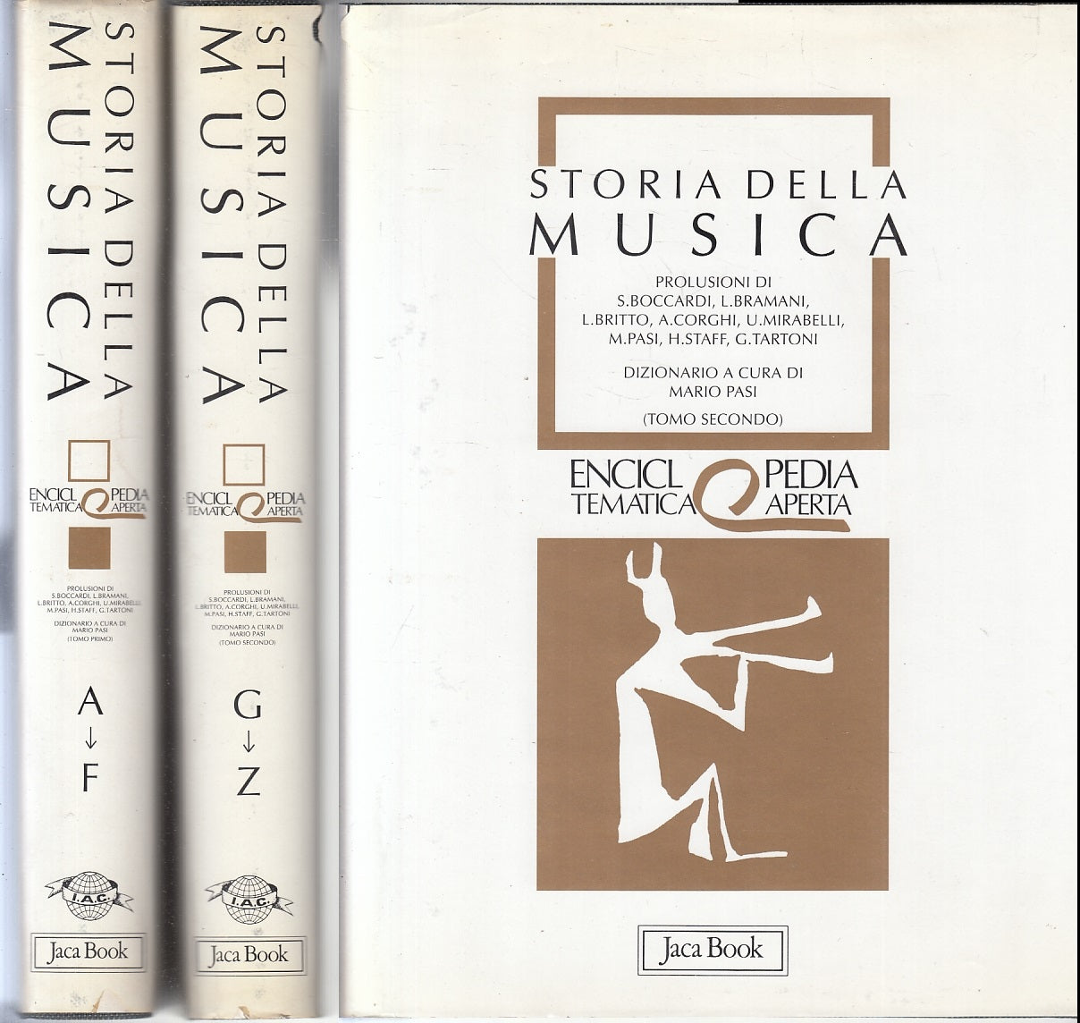 LT- ENCICLOPEDIA TEMATICA APERTA STORIA DELLA MUSICA 1/2 ----- 1993 - CS- YFS908