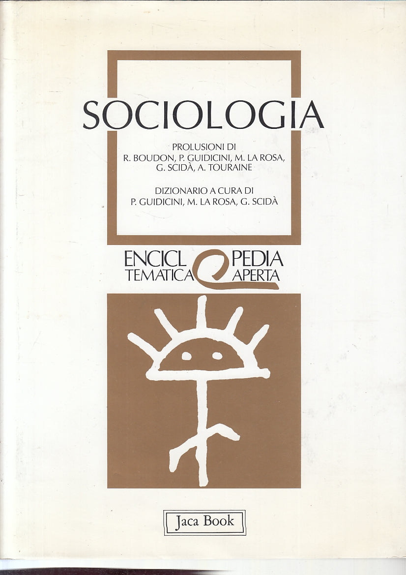 LT- ENCICLOPEDIA TEMATICA APERTA SOCIOLOGIA -- JACA BOOK --- 1997 - CS - YFS951