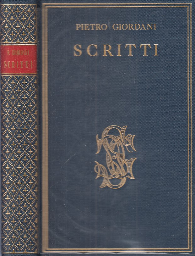 LN- SCRITTI - PIETRO GIORDANI - SANSONI - CARDUCCIANA -- 1978 - CS - ZFS32