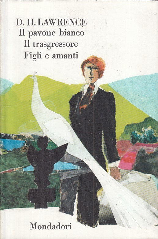 LN- PAVONE BIANCO TRASGRESSORE AMANTI- LAWRENCE- MONDADORI --- 1970 - CS - ZFS57