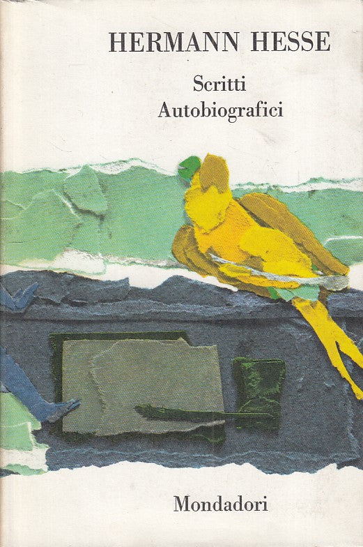 LN- SCRITTI AUTOBIOGRAFICI - HESSE - MONDADORI -- 1a ED. - 1961 - CS - ZFS57