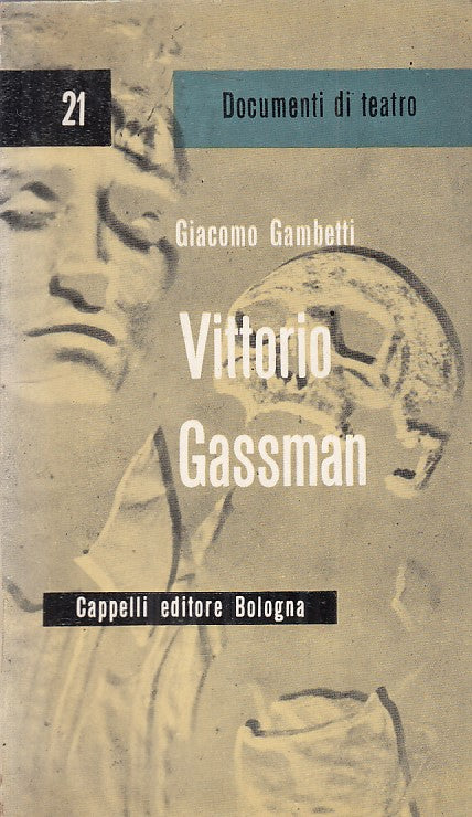 LS- VITTORIO GASSMAN - GAMBETTI - CAPPELLI - DOCUMENTI TEATRO -- 1962 - B - ZFS2